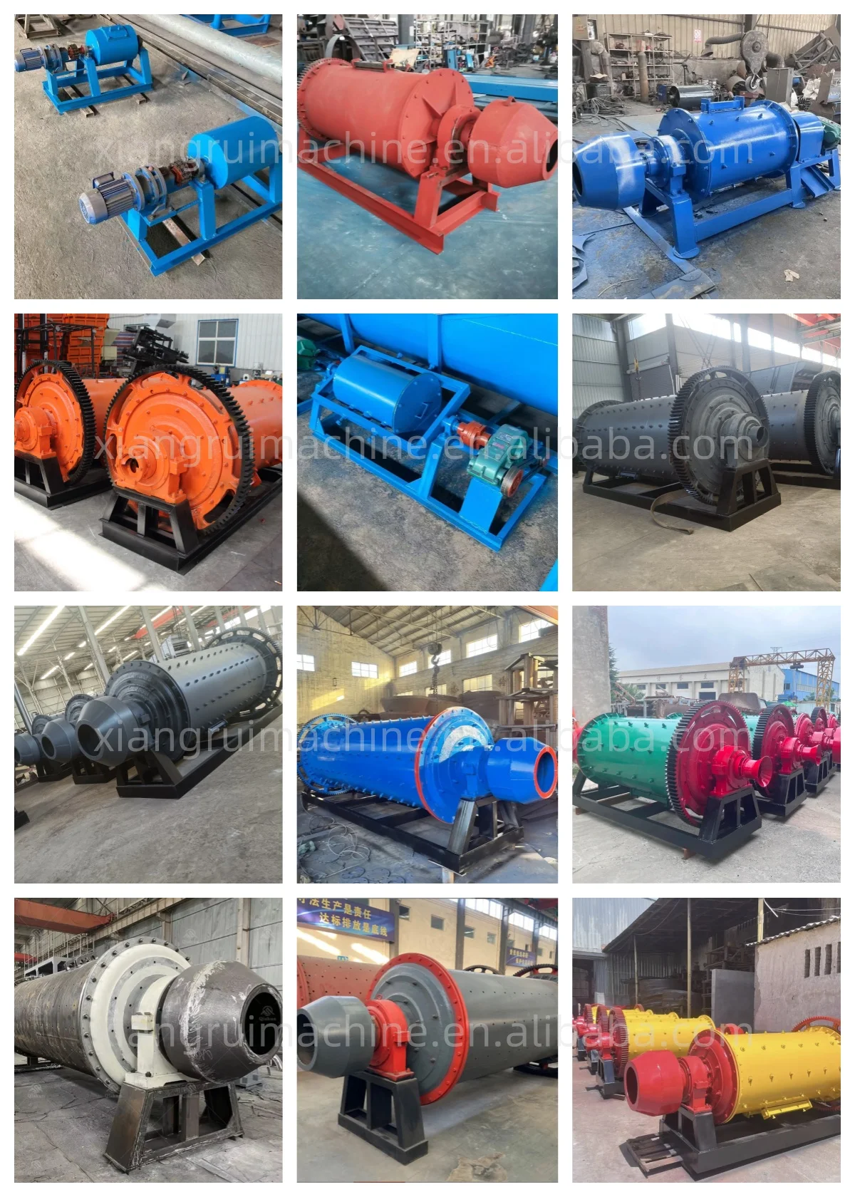 50kg Small Limestone Ball Mill with Electric Motor Ceramic Cement Ball Mill