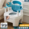 Cojín de asiento suave - cubo doble en la habitación - azul cielo