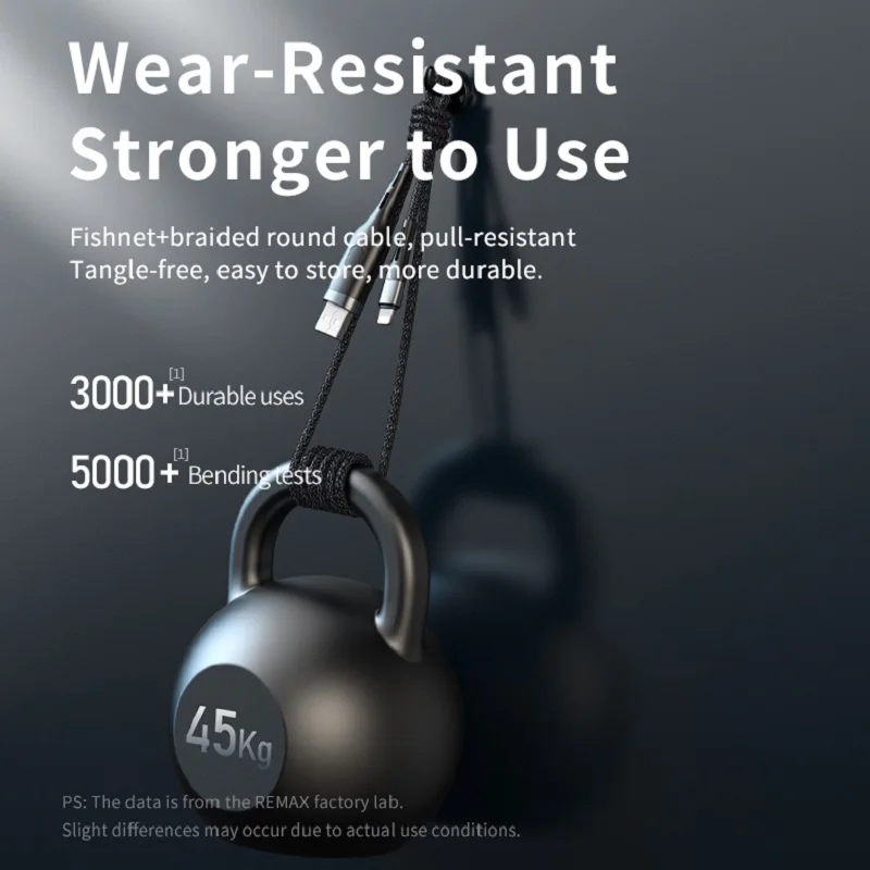 Remax RC-096 ультра-прозрачная Usb электроэнергии Дисплей смарт Кнопка type-c для быстрой с автоматическим отключением молнии металлический корпус кабель для передачи данных