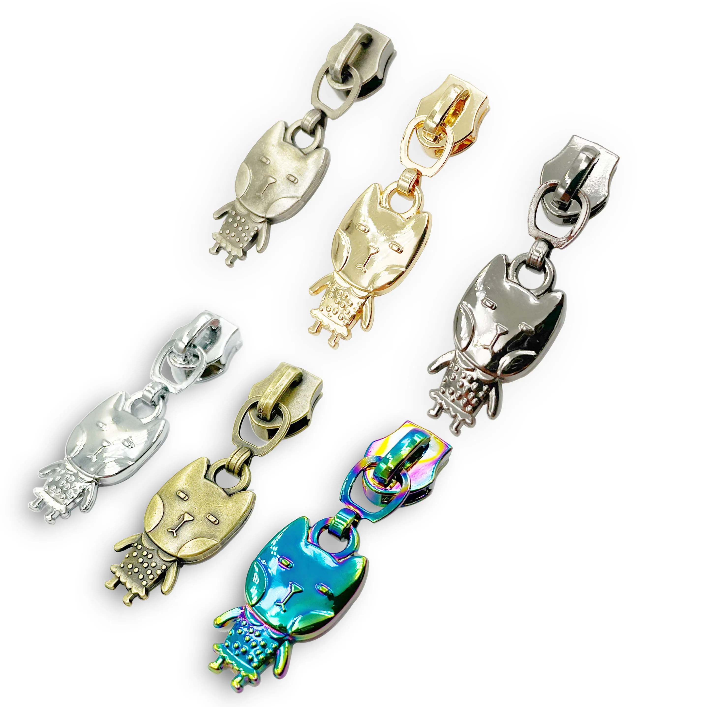 Customize Bag Zipper Puller,5# Zipper Pulls,rainbow Pulls