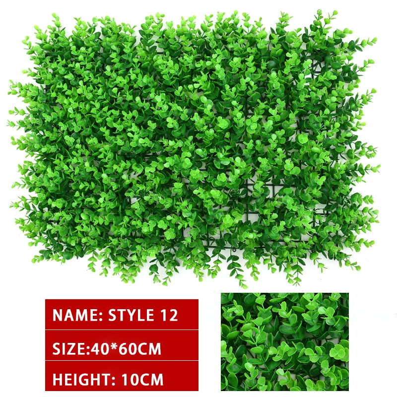Wholesale Artificial Plant Wall Grass Greenery Wall Panel Wedding Party
