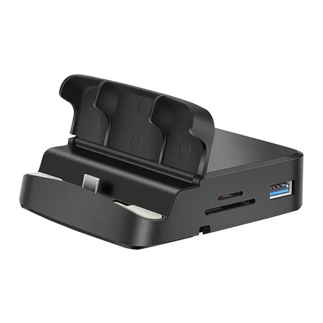 Customized 7 in 1 USB C Docking Station Hub With RJ45 Ethernet 4K for Computer Laptop Charger Station