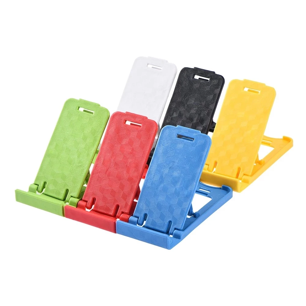 Foldable universal adjustable mobile phone holder