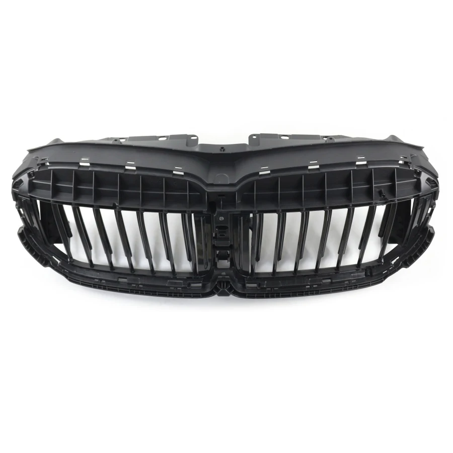 product tiypeor car front kidney grille gloss black carbon fiber for 2020 2022 bmw g11  7 series sedan 4dr692-3