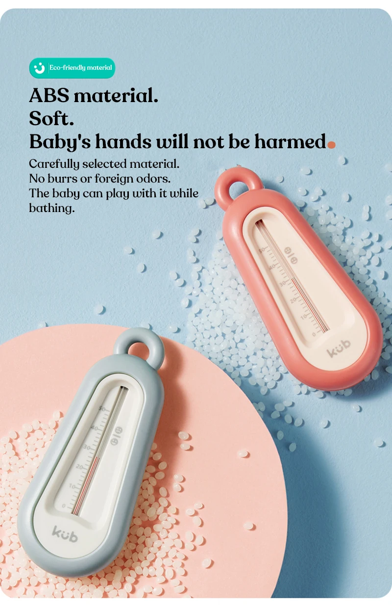 Kub Aircraft Water Smart Thermometer Safe Abs Digital Temperature Baby