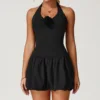 9224 Vest, 9224 Skirt, Corsage - High-End Black