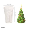 A08E Christmas Tree Mold White