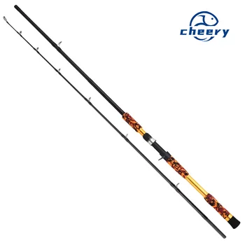 Cheery YG-1 Heavy Grass Area Lei Qiang Rod Black Fishing Rod XH Super Hard Luya Rod Anchor 2.28m Carbon Gun Handle Straight – Hard Lure – view 2
