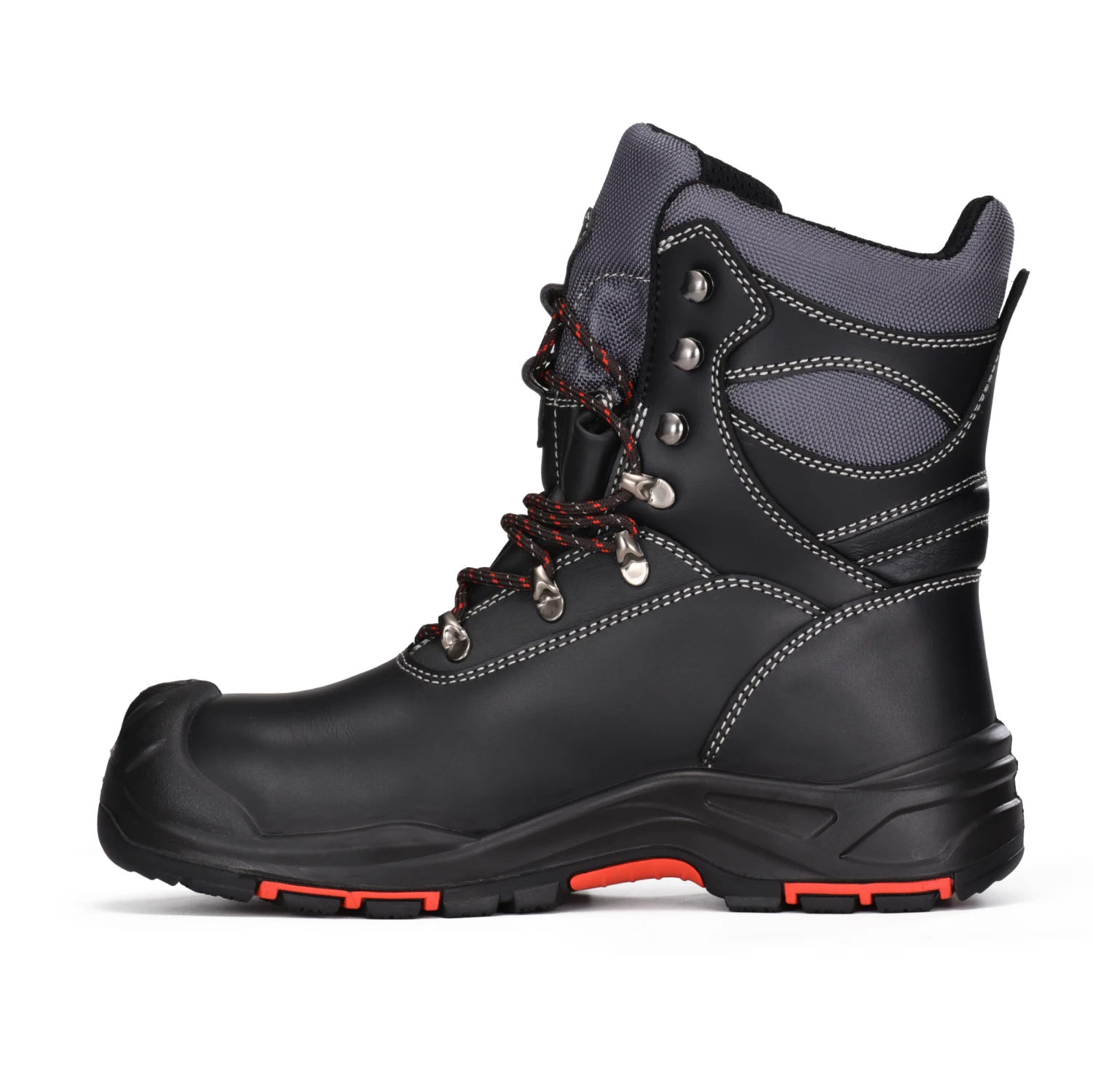 Slip Resistant and Oil & Gas Work Safety Shoes with 3M Thinsulate Liner Cold Insulated Genuine Leather Safety Boots