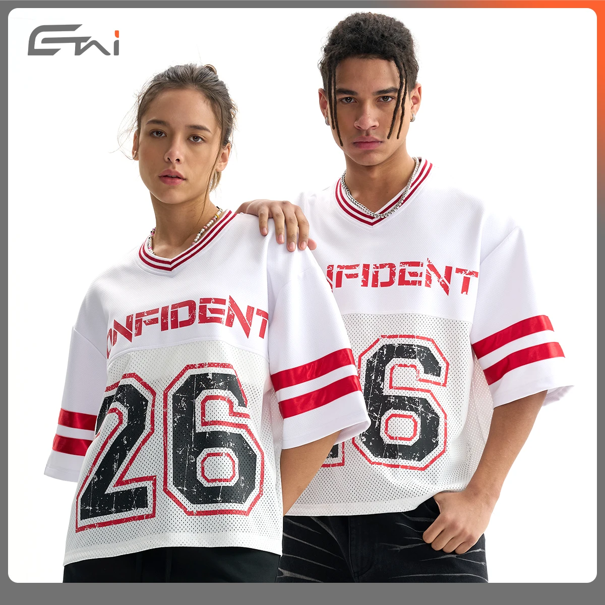 100% Polyester Custom Logo Color T Shirts Sports Wear Boxy Basketball Baseball Football Soccer Retro Mesh Jersey Tshirt for Men