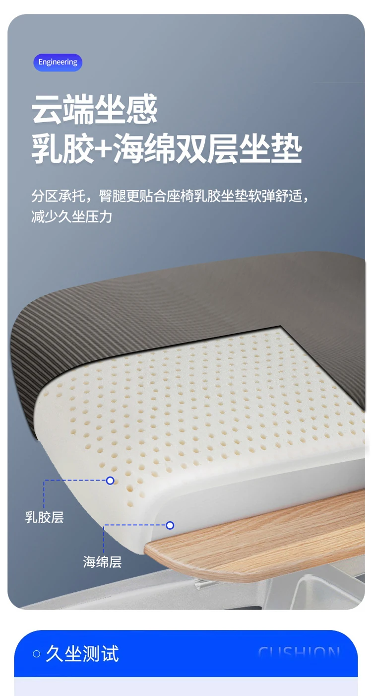 Mobile Swivel Malla Oficina De Sillas With 3D Headrest Conference Computer Staff Mesh Chair With 2D Lumbar Support