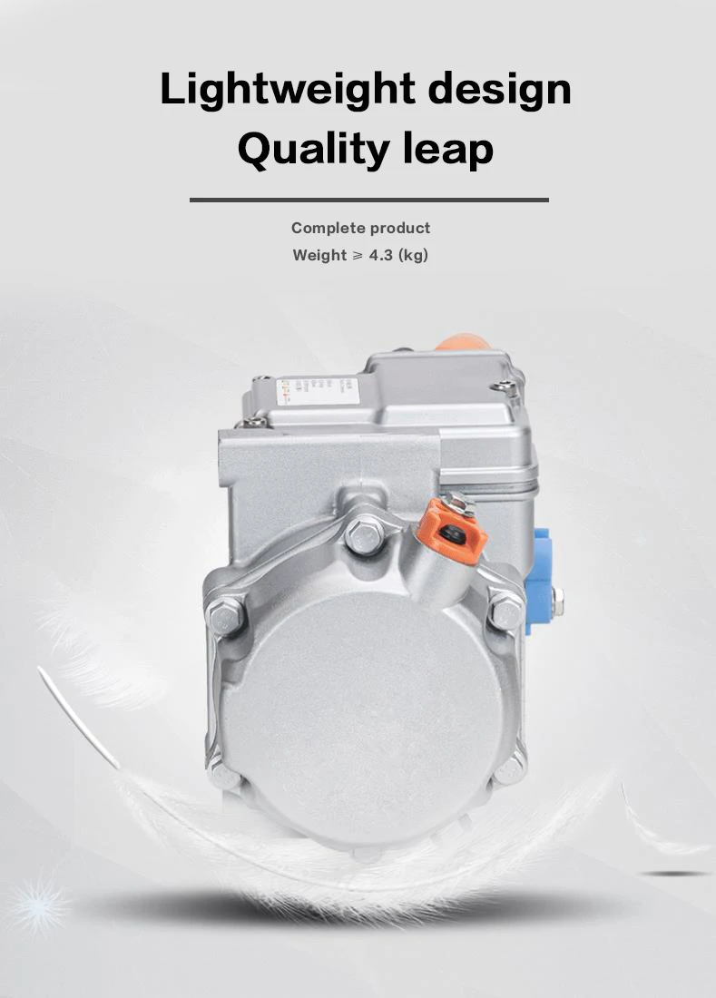 72v 24v 12v Dc Electric Air Conditioner Ac Compressor for Ev Car Vehicle