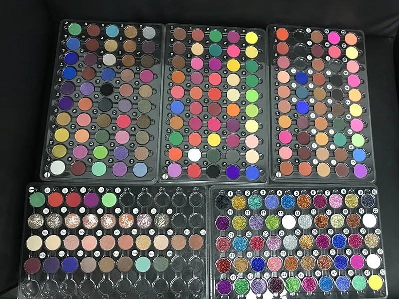 Cosmetics Import China Cosmetics Makeup Private Label 12 Color  Eyeshadow Cosmetic Eye Shadow Palette