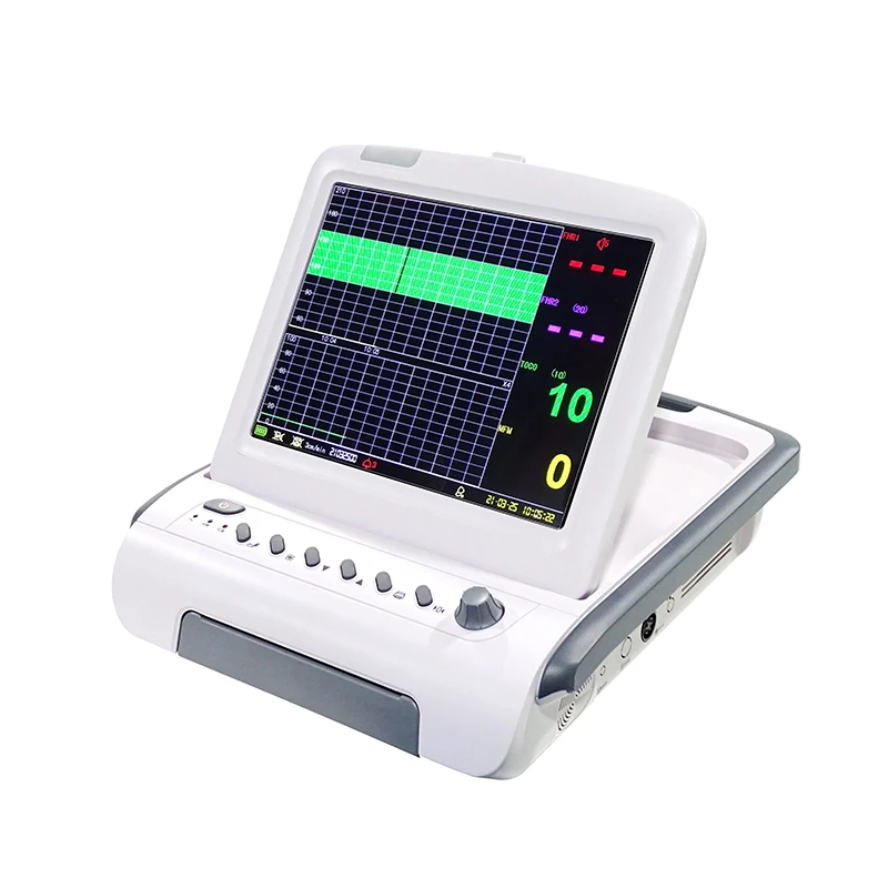 High Quality Doppler Ultrasound Maternal Infant Monitor Baby Heartbeat Monitor Cardiotocograph For Pregnancy