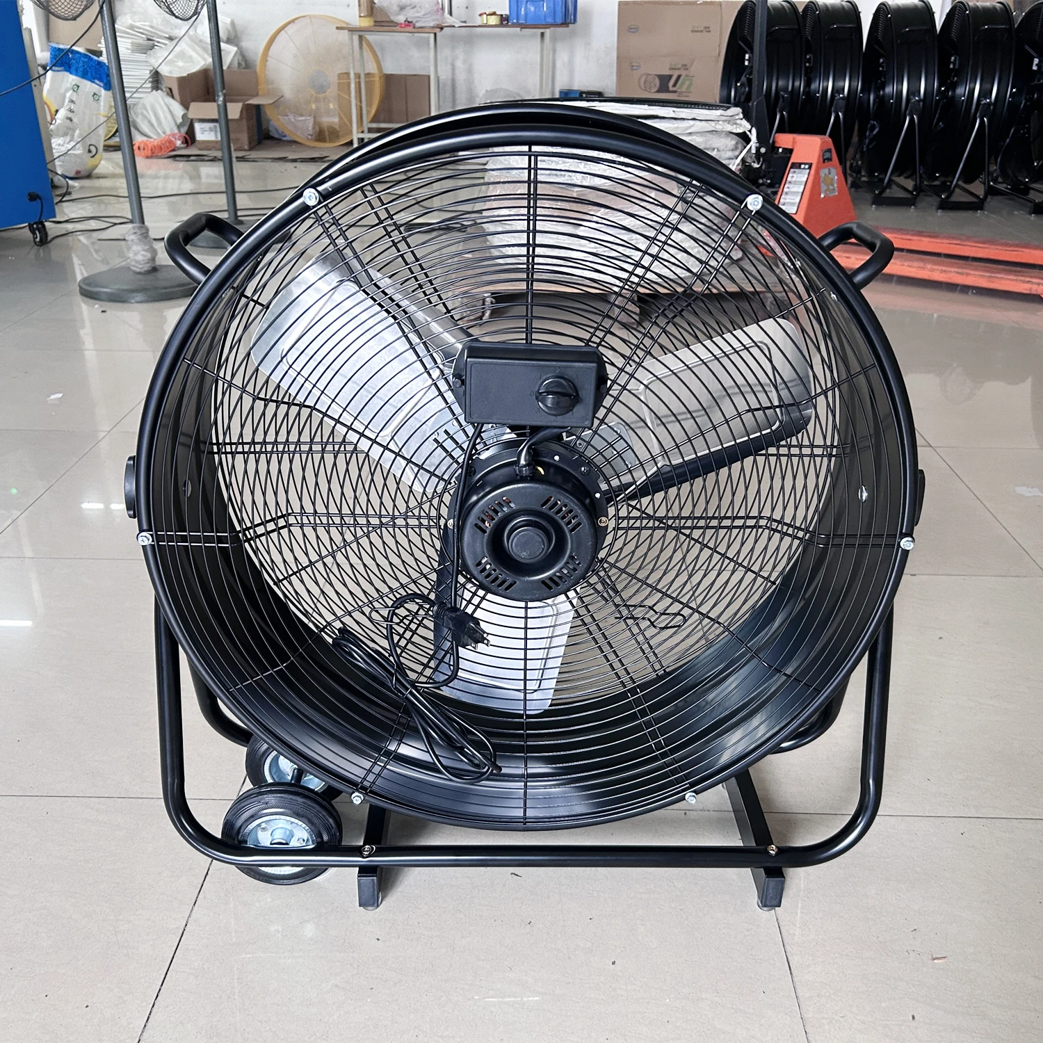 Type Axial Flow Tube, Electric, Metal - detail 4