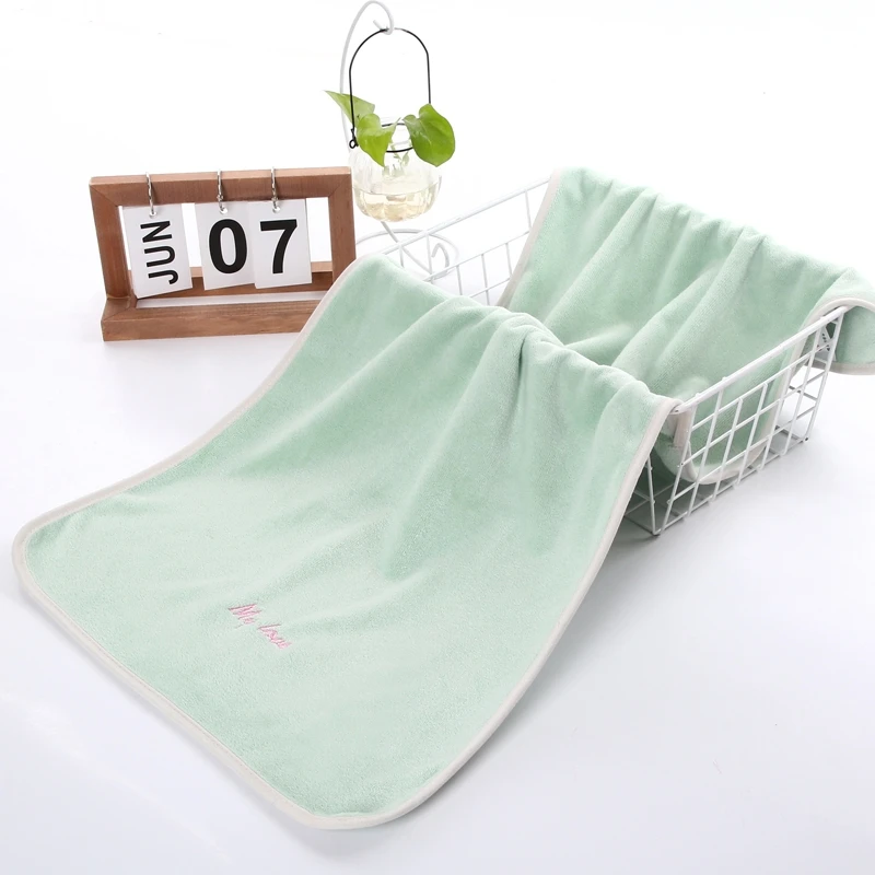 OEM customise logo microfiber towels designer super quality  absorbent thick bath towel details