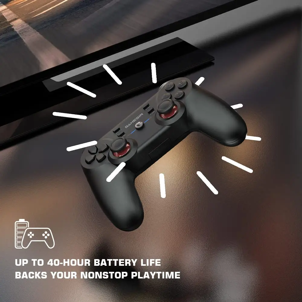 Геймпад для ПК GameSir T3 Pubg BT 2 4G проводной беспроводной USB-контроллер с двойной вибрацией геймпад компьютера и