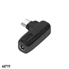 Da 4,0*1,7 mm a USB C nero