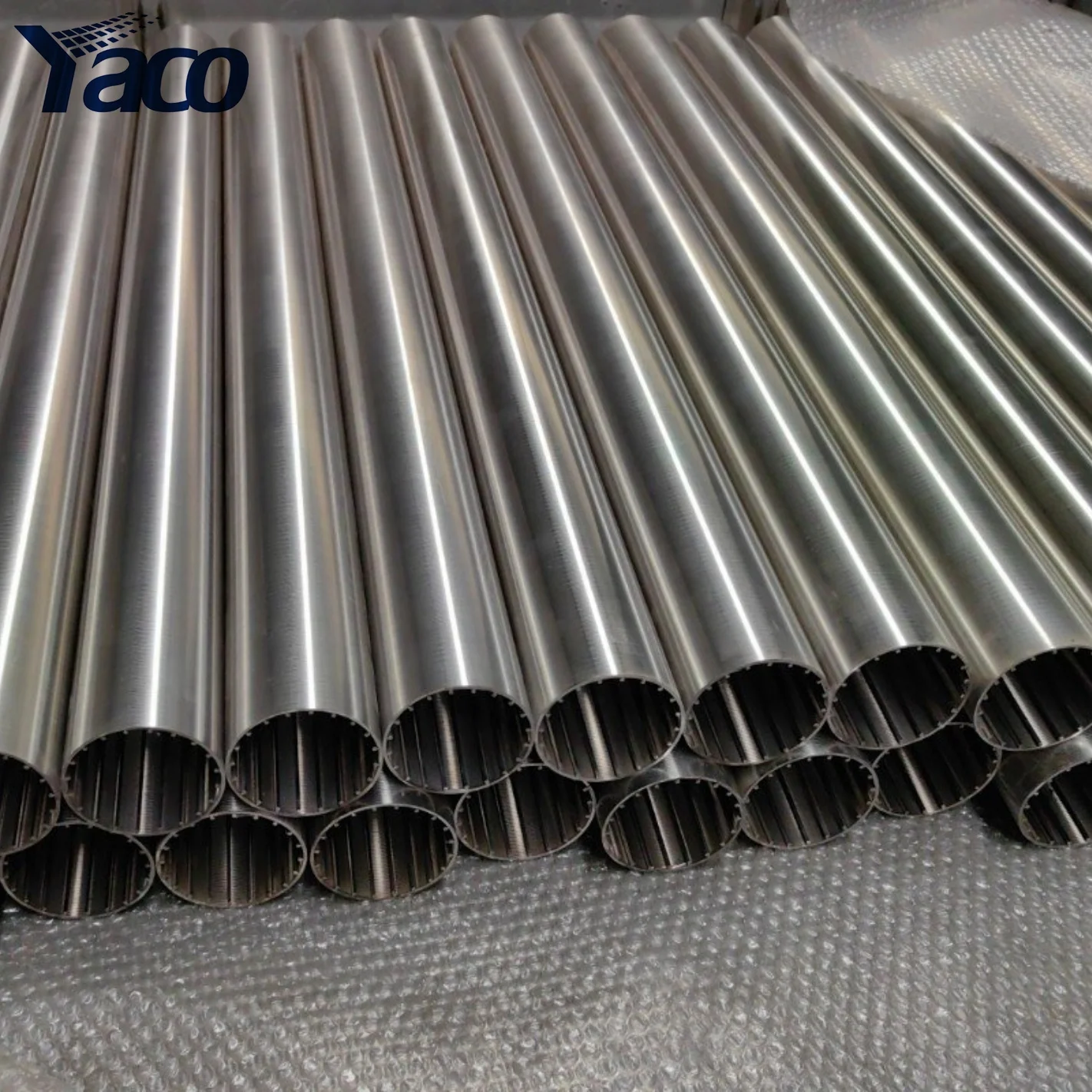 Stainless Steel 304 316 Johnson Water Well Casing Screen Mesh Pipe Filter Wedge Wire Screen Strainer Filter Mesh Screen