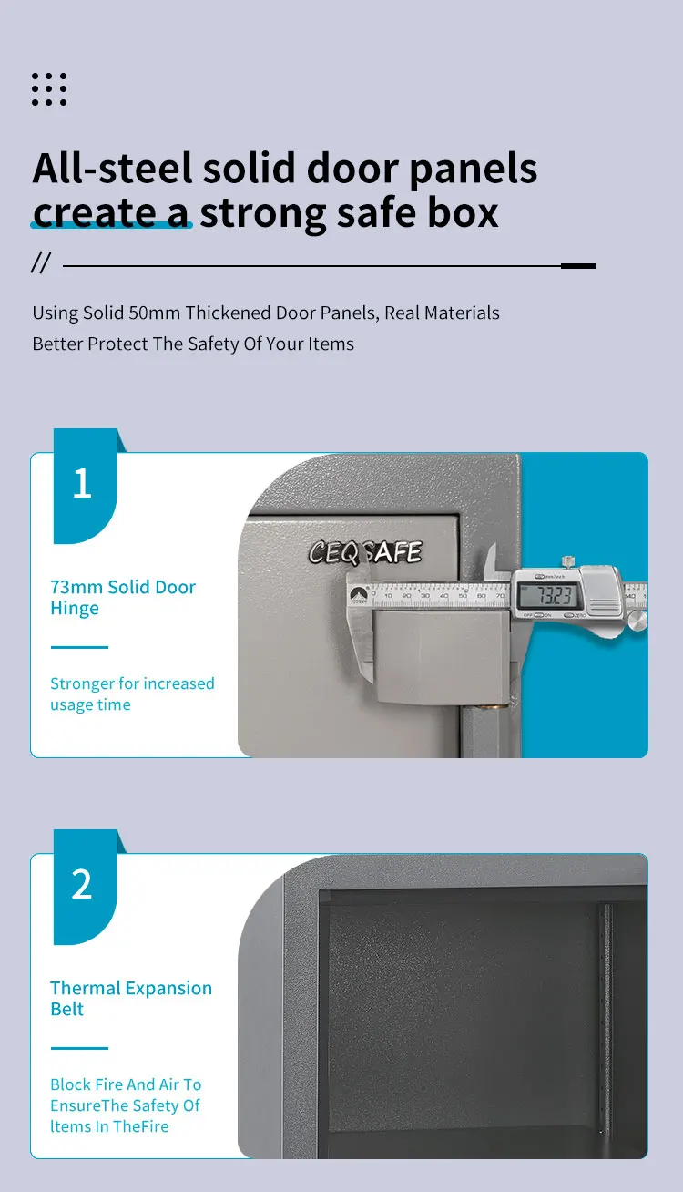 CEQSAFE Commercial Money Box Deposit Fireproof Electronic Digital Safe supplier