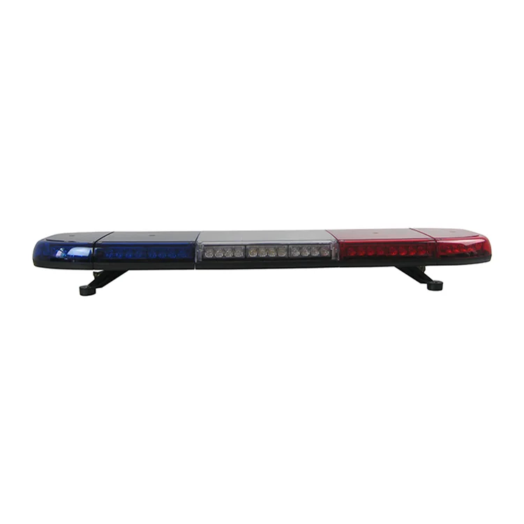Barre lumineuse d’alerte étanche LYAF ECE R65 classe 2 R10 39116, 70 W, à LED rouge et bleue clignotante, pour véhicule