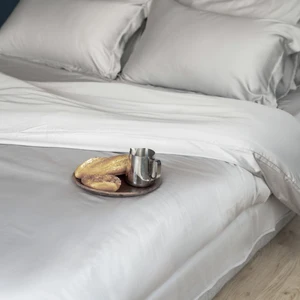Ultra Smooth and Silk OEKO-TEX Certified  100% Organic Bamboo Pillowcases Bed Sheets Bamboo Sheets