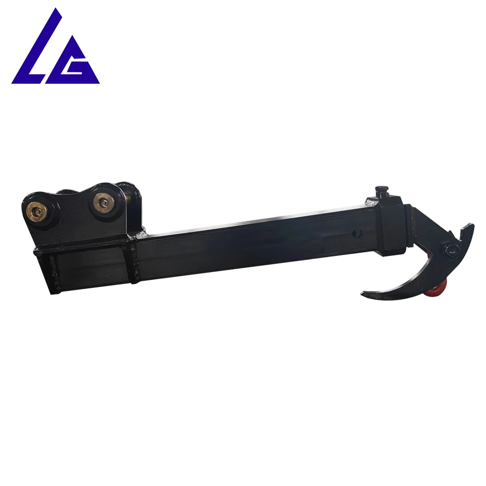 Custom Built Attachments Excavator Jib Crane Attachment For