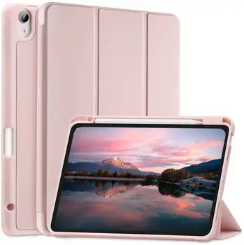 For iPad Air 5 2022 Case 10.9 inch Tablet Clear Case With Auto Sleep and Wake 2021 New Magnetic Smart Cover