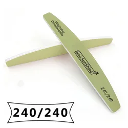 Профессиональная двухсторонняя губка для маникюра разных цветов Алмазный буфер ногтей