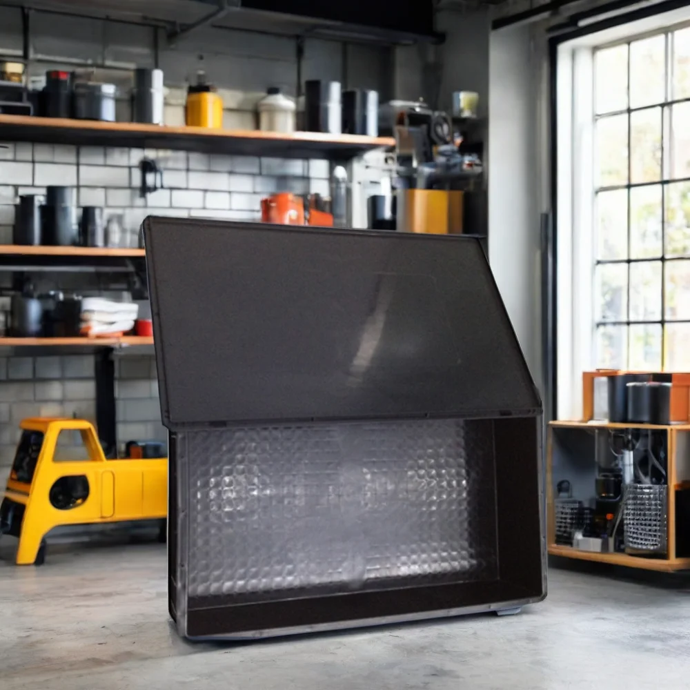 Industrial Design PP Turnover Storage Box Logistic EU Packaging Cover Warehouse Workshop Electronic Components Cover Electronic