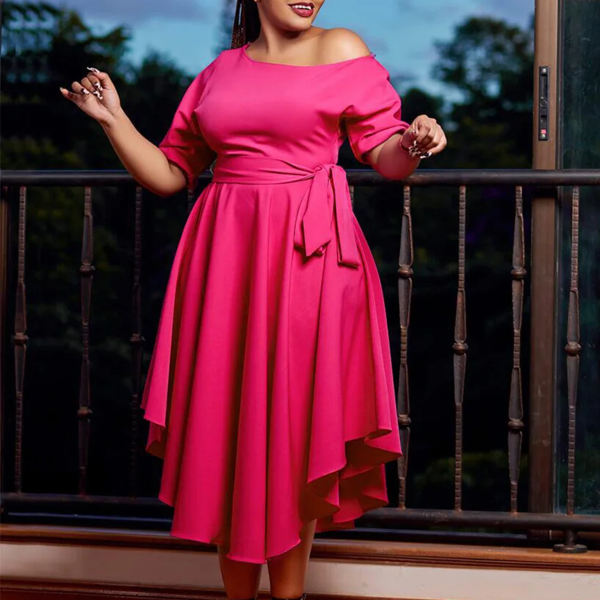 chinese dress ladies Buy dgrt5yrt5y Women One-Piece Dress 2019 Large Size Style Fat Woman Floral  Lace Ingredient Stitching Short at Amazon.in