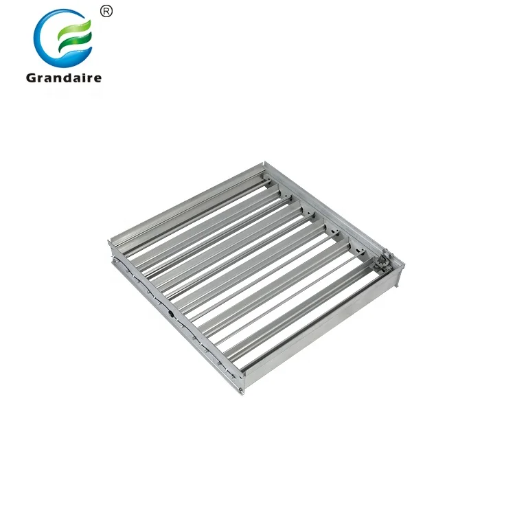 Manual Adjustable Opposed Blade Volume Control Damper for Hvac Square Air Diffuser