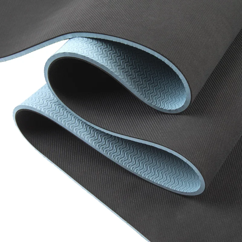 Custom 5mm Eco Friendly Anti Slip Pilates Natural Rubber Tpe Yoga Mat