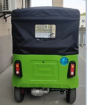 緑色の三輪車人力車 緑色の三輪車人力車 観光用デラックスヒューマンパワー人力車