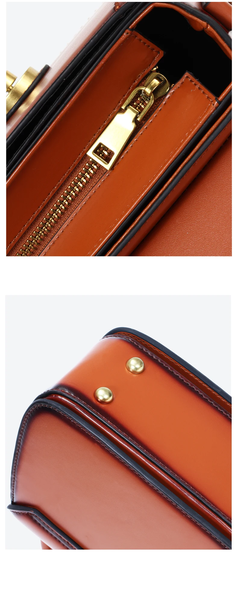 金达林定制新款到货真皮手提包复古马鞍包双肩女手包