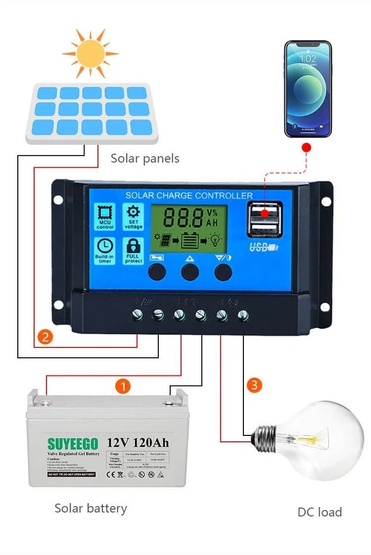 Suyeego Factory Wholesale 10a 20a 30a Solar Panel Controller Pwm Solar 