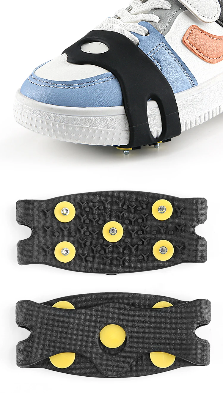 Nonslip Shoe Cover Ice Snow Grippers Over Shoe Boot Traction Cleat