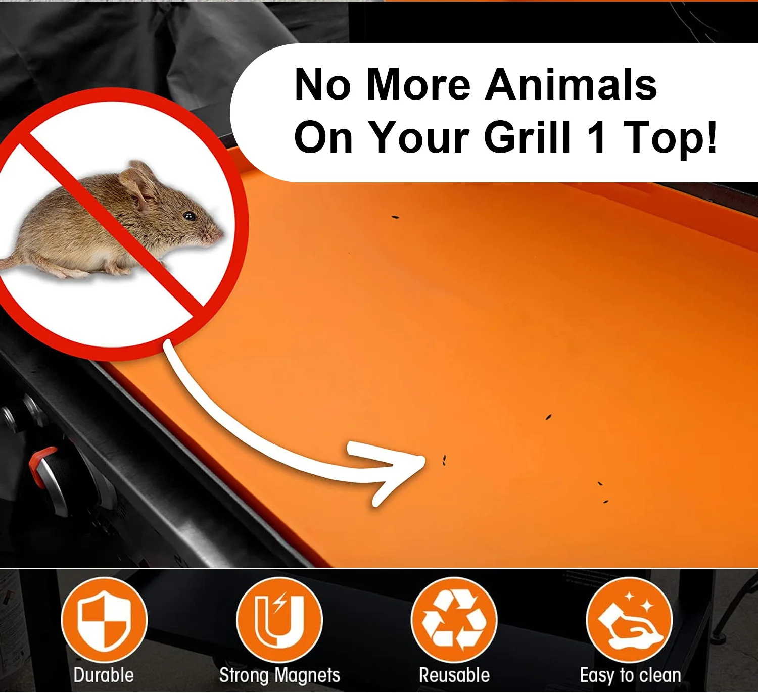 Nonstick Bbq 36 Inches Silicone Grill Cover Oven Protection Mat Food