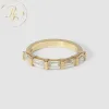 Baguette Cut Band