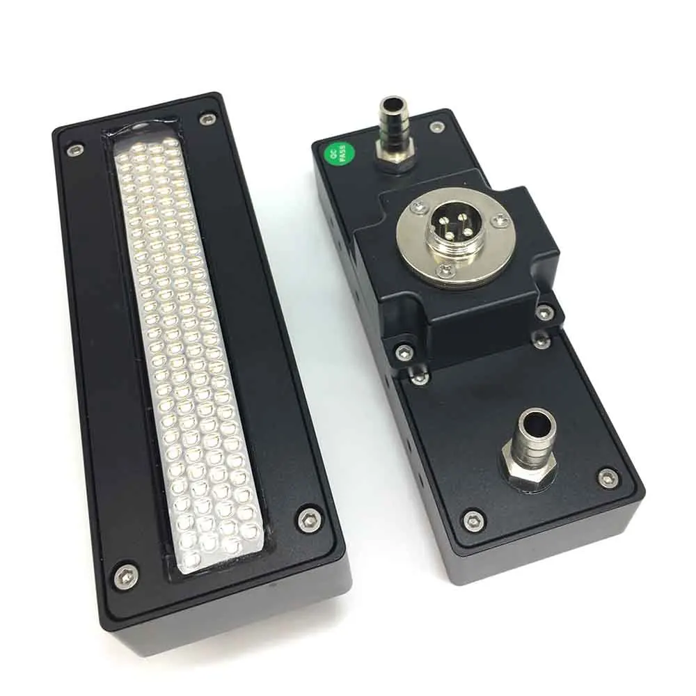 UV Led Curing Light 1 Set Water Cooling System for APEX Flatbed Inkjet Printer DX5 DX7 XP600Printer Head UV Ink Dry Lamp