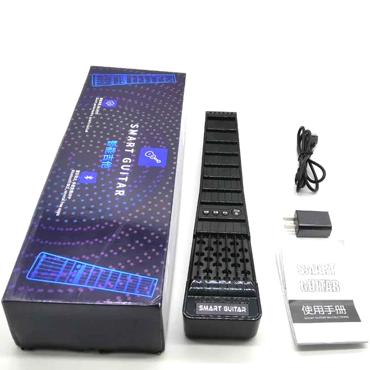 Small Cheap Musical Instrument Toy Digital Electric Midi Portable Headless 12 String Guitar