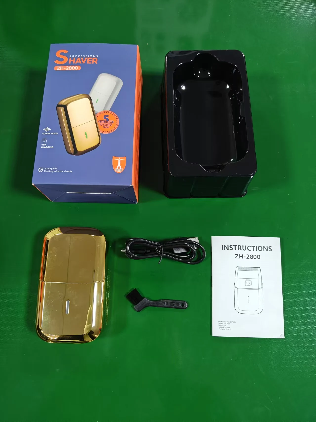 Men's Rechargeable Single Blade Electric Shaver with USB TYPE-C Reciprocating Design Electric Shaver Reciprocating Single Blade details