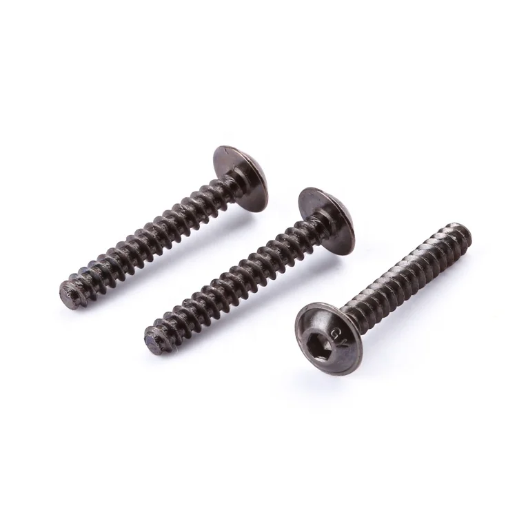 12.9 grade DIN7380 ISO7380 round head hexagon socket screws half round cup screws pan head screws