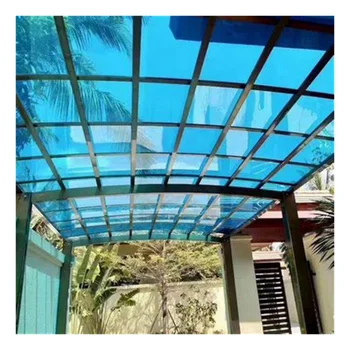 sun protection clear pc solid sheet manufacturer uv coating solid polycarbonate sheet for roofing