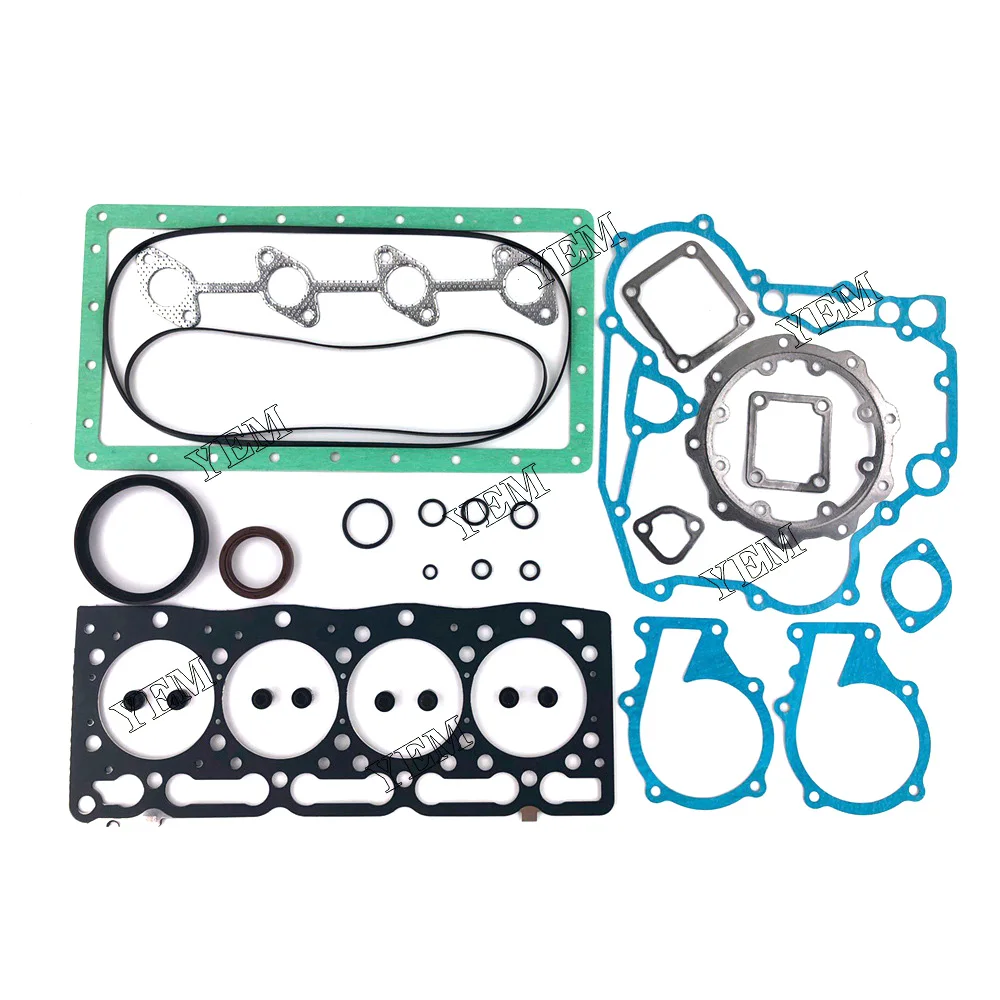 For Kubota V1505 V1505T Full Gasket Kit With Cylinder Head Gasket