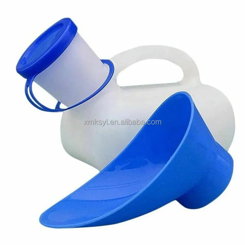 Daily Aids Portable Plastic Urinal with Cover Home Travel Pee Bottle Male Potty for Men Rehabilitation Therapy Supplies manufacture