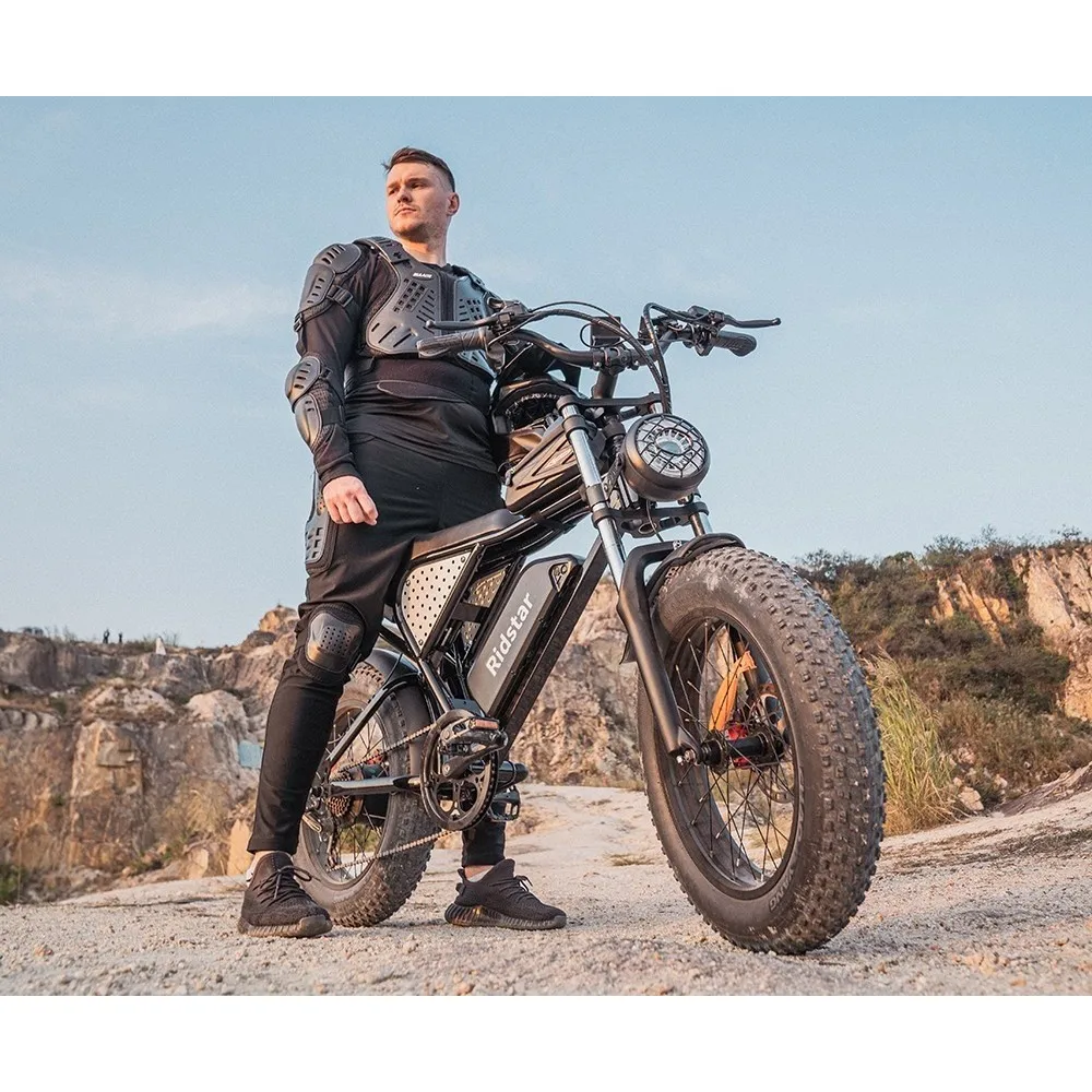 EU UK US Warehouse Q20 standard 1000W 20* 4 inch fat tires 48V 20Ah  electric bike with 36 mph top speed