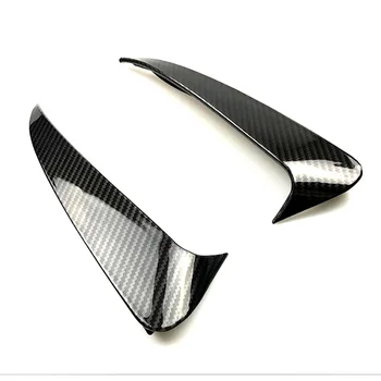 C coupe C205 Rear Bumper wind knife Carbon Look C205 Rear Splitter vents cover for BENZ