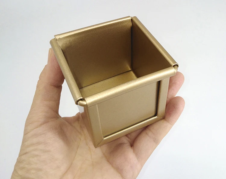 6x6 10x10 cube mini loaf pan