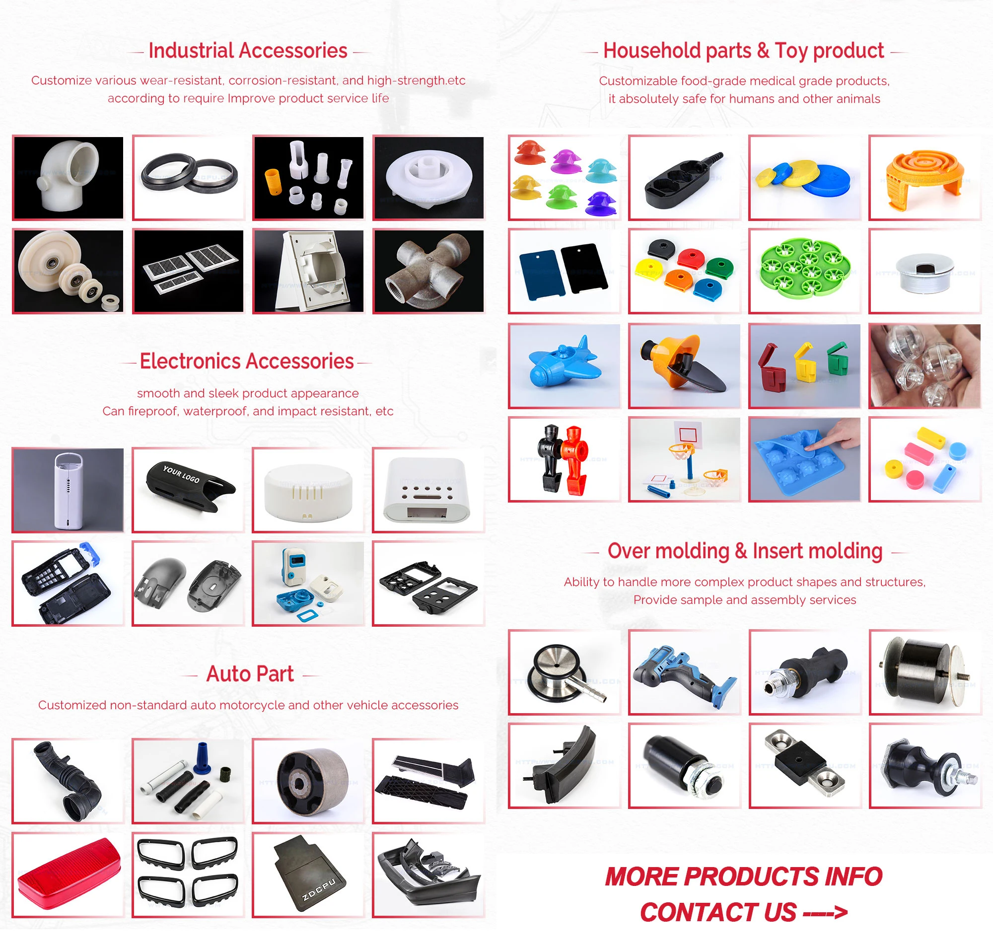 Injection Moulding Overmolding Factory 12 Inch Wire Rope / Cable Plastic Pulley Wheels for Gym Machine